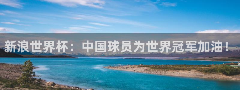 世界杯直播网：新浪世界杯：中国球员为世界冠军加油！